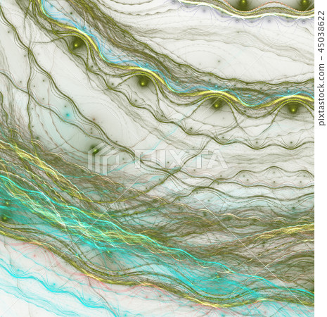 Fractal jewelry - abstract computer generated art 45038622