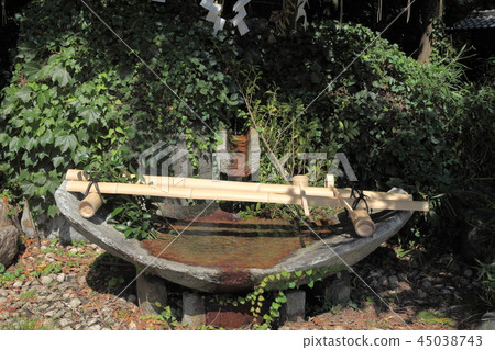 Waterfall of longevity at Shibatano Shrine 45038743