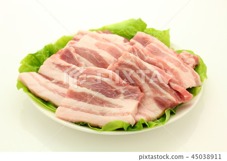 Pork meat rose meat Pork meat rose meat 45038911