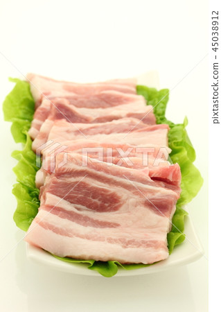 Pork meat rose meat Pork meat rose meat 45038912