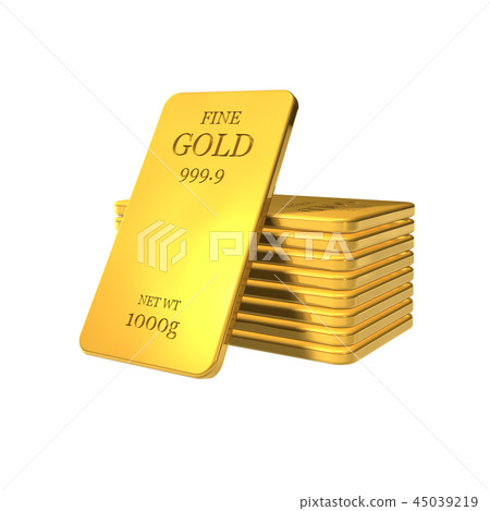 Gold Objects, Financial Objects, Financial Business Gold Objects, Financial Objects, Financial Business 45039219