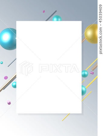 3D text background, text background, abstract geometric background 3D text background, text background, abstract geometric background 45039409