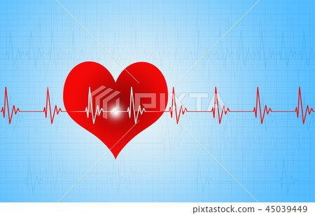Medical Heartbeat Illustration 45039449
