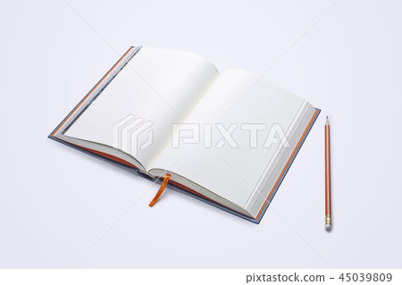 筆記本，筆記本，鉛筆，書籍 45039809