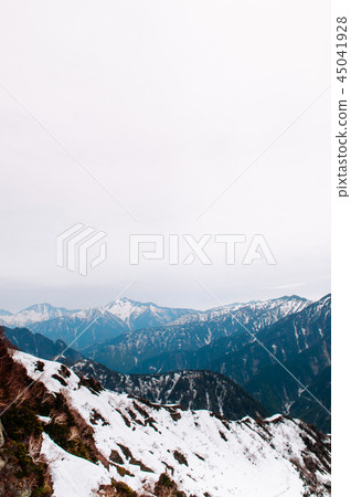 View of snow Japan Alp mountain Tateyama Kurobe 45041928