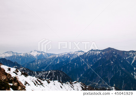 View of snow Japan Alp mountain Tateyama Kurobe 45041929