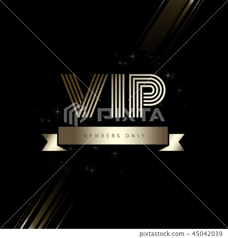 VIP invitations, luxury coupons, coupon object frames, invitation templates 45042039