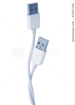 New plug usb on white background New plug usb on white background 45042100