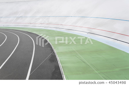 Lines of empty velodrome. Geometric line background. Lines of empty velodrome. Geometric line background. 45043498