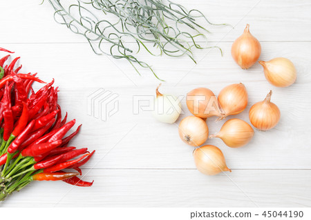 Vegetables Petit Onion Varieties: Pecoros 45044190