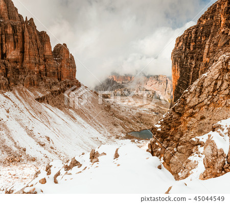 Path to Sella Ronda Dolomites Italy Path to Sella Ronda Dolomites Italy 45044549