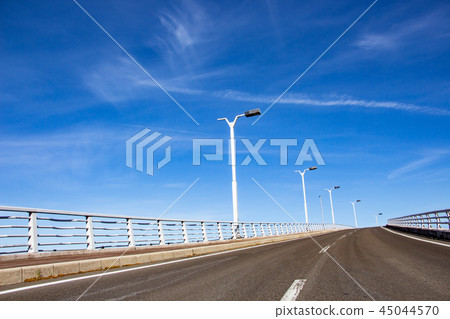 Future image Kagoshima Prefecture Takeshima Ohashi Road leading to the sky 45044570