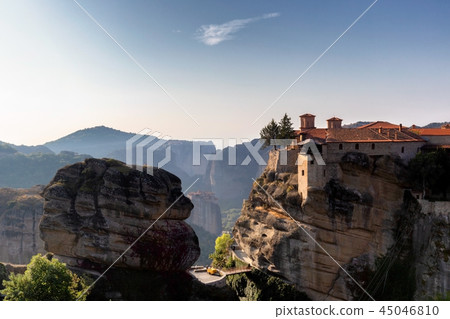 Panoramic view of Meteora 45046810