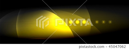 Vector blurred neon glowing circles with flowing and liquid light concept, energy magic fantastic Vector blurred neon glowing circles with flowing and liquid light concept, energy magic fantastic 45047062