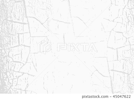 Vector marble texture with cracked white paint 45047622