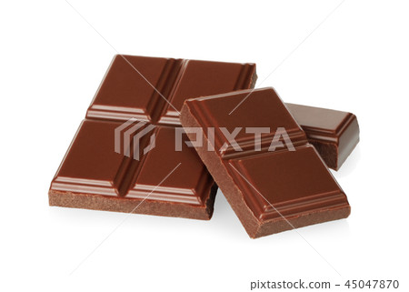 Broken chocolate bars Broken chocolate bars 45047870