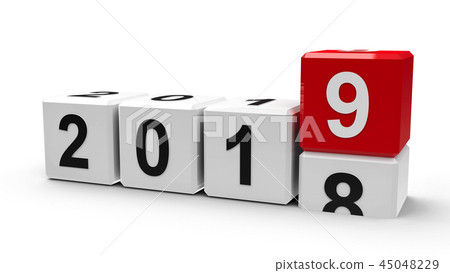 White cubes 2019 #2 45048229