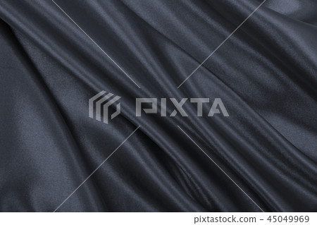 Smooth elegant dark grey silk or satin texture 45049969