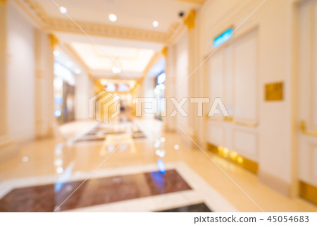 Abstract blur and defocused shopping mall of department store Abstract blur and defocused shopping mall of department store 45054683