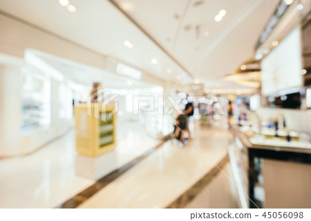 Abstract blur and defocused beautiful luxury shopping mall of deparment store 45056098