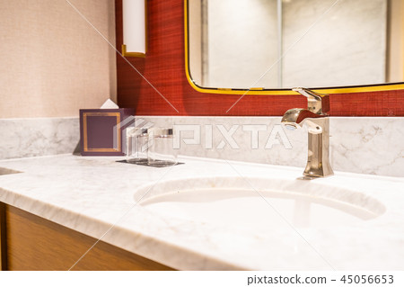 beautiful luxury faucet and sink decoration in bathroom beautiful luxury faucet and sink decoration in bathroom 45056653