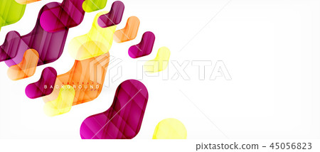 Colorful glossy arrows abstract background Colorful glossy arrows abstract background 45056823