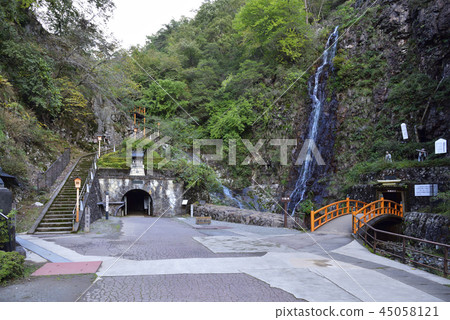 Ikuno Ginzan Tunnel entrance (Asago City, Hyogo Prefecture) Ikuno Ginzan Tunnel entrance (Asago City, Hyogo Prefecture) 45058121