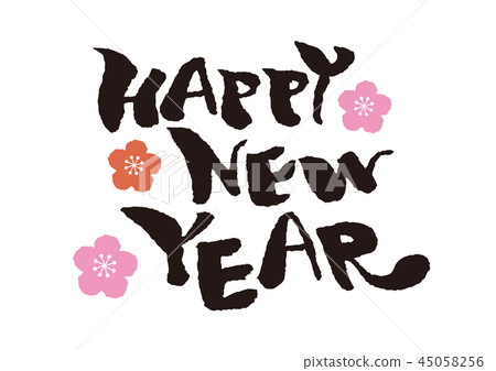 Material for new year's cards Material for new year's cards 45058256