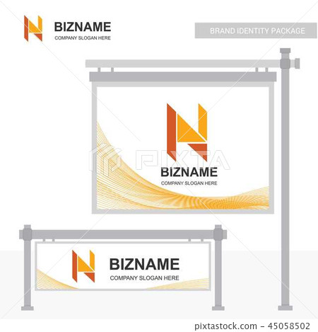 Company ad banner design concept 45058502