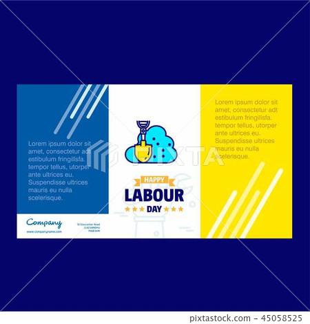 Happy Labour day design 45058525
