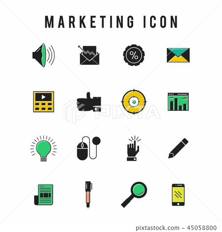 Marketing Icon Marketing Icon 45058800