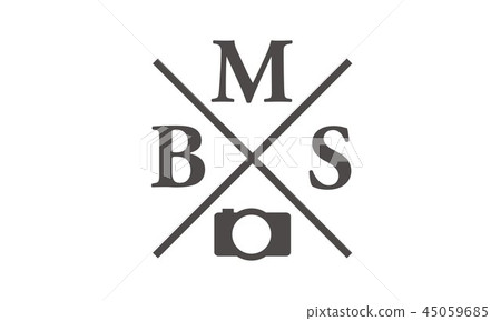 Letter BMS Modern icon Photography Letter BMS Modern icon Photography 45059685