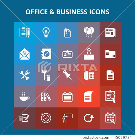 Office and Business Icons 45059784