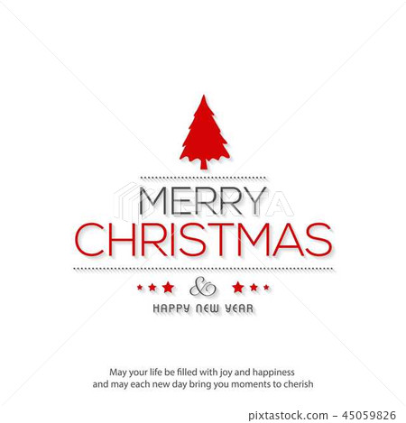 Christmas greetings card Christmas greetings card 45059826