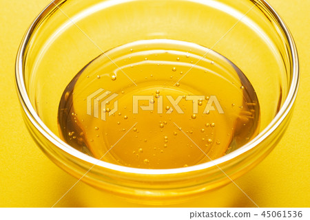 Honey in a glass plate Honey in a glass plate 45061536
