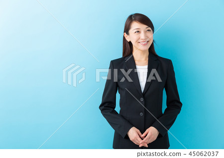 Smiley female business Smiley female business 45062037