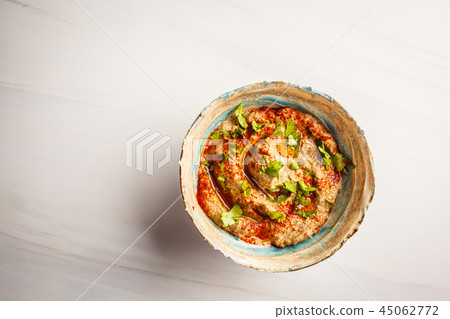 Middle Eastern cuisine Babaganoush Middle Eastern cuisine Babaganoush 45062772