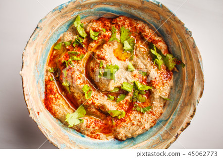 Middle Eastern cuisine Babaganoush Middle Eastern cuisine Babaganoush 45062773