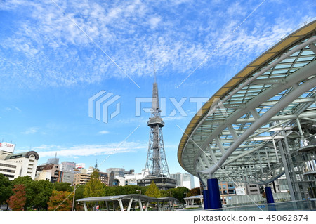 綠洲21和名古屋電視塔 綠洲21和名古屋電視塔 45062874