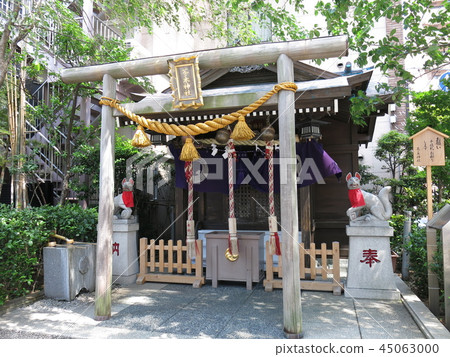 日本橋娃娃鎮的Chanogi神社 日本橋娃娃鎮的Chanogi神社 45063000