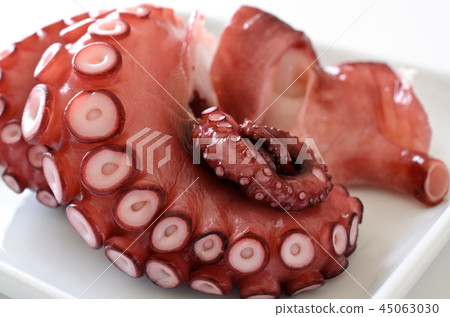 Boiled octopus Boiled octopus 45063030