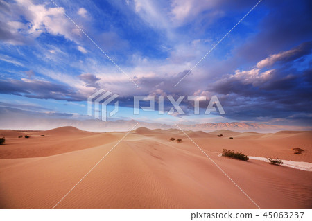 Sand dunes in California 45063237