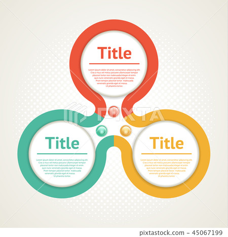 Vector circle infographic. Template for diagram - Stock Illustration ...