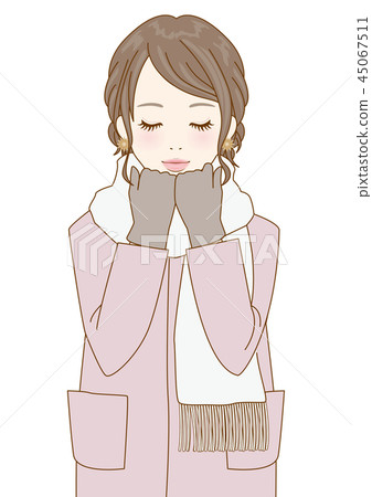 Scarf and gloves women 45067511