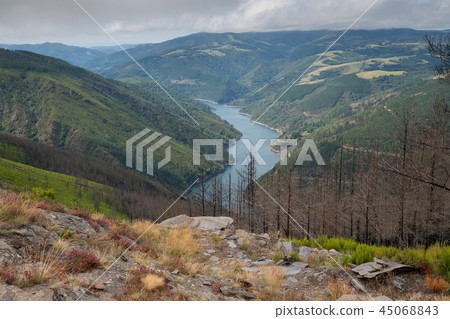 Camino de Santiago trail, Asturias, Spain 45068843