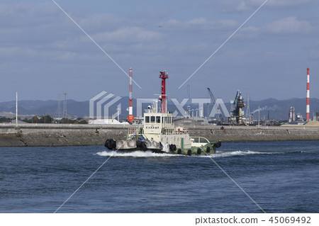 Omuta City Miike Port tugboat Omuta City Miike Port tugboat 45069492