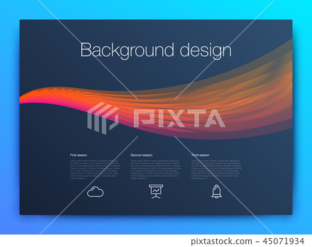 Futuristic user interface. UI Technology background vector Futuristic user interface. UI Technology background vector 45071934