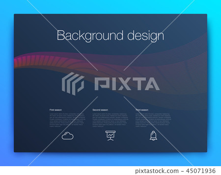 Futuristic user interface. UI Technology background vector Futuristic user interface. UI Technology background vector 45071936