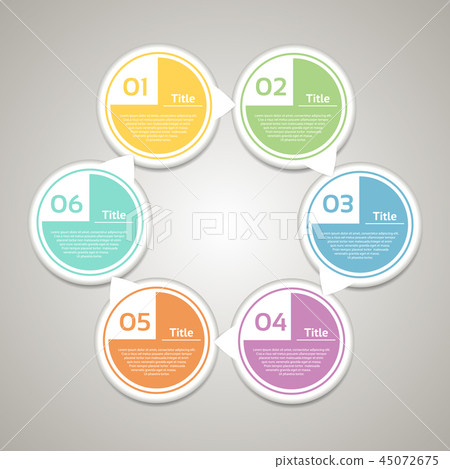 Vector infographic. Template for diagram, graph 45072675