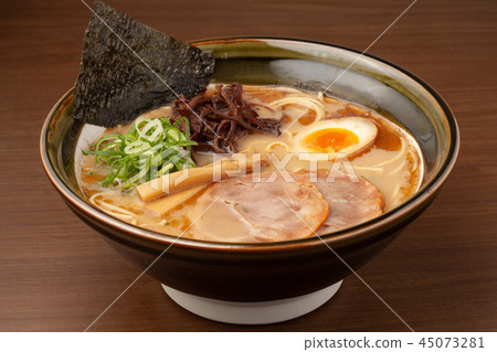 Soy sauce and pork ramen Soy sauce and pork ramen 45073281